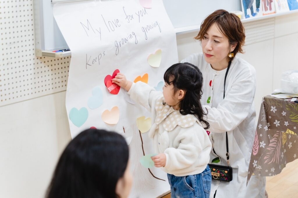 0歳1歳2歳3歳が対象の英語教室の先生